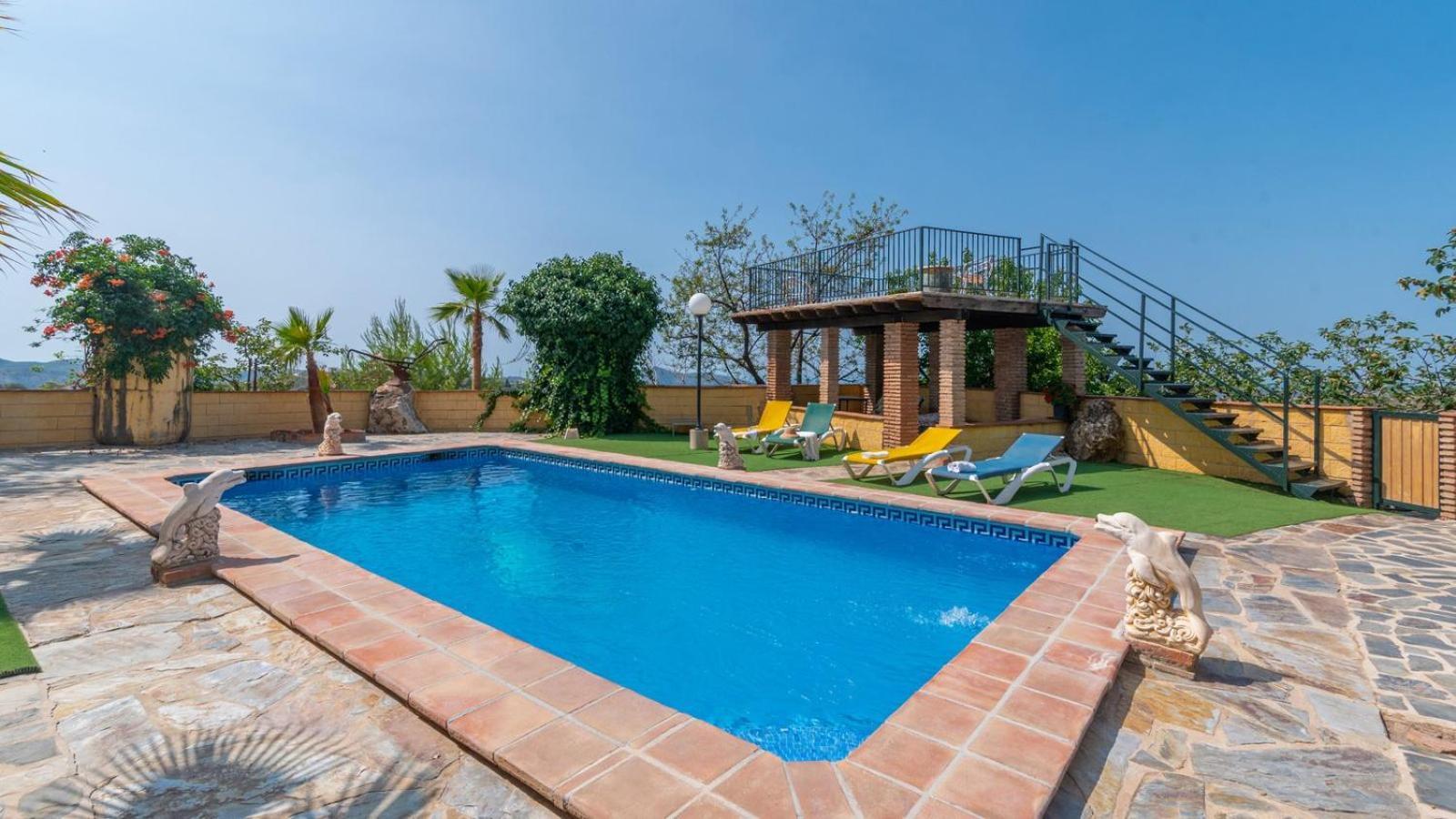 Villa Paraiso Andaluz Sedella By Ruralidays Экстерьер фото