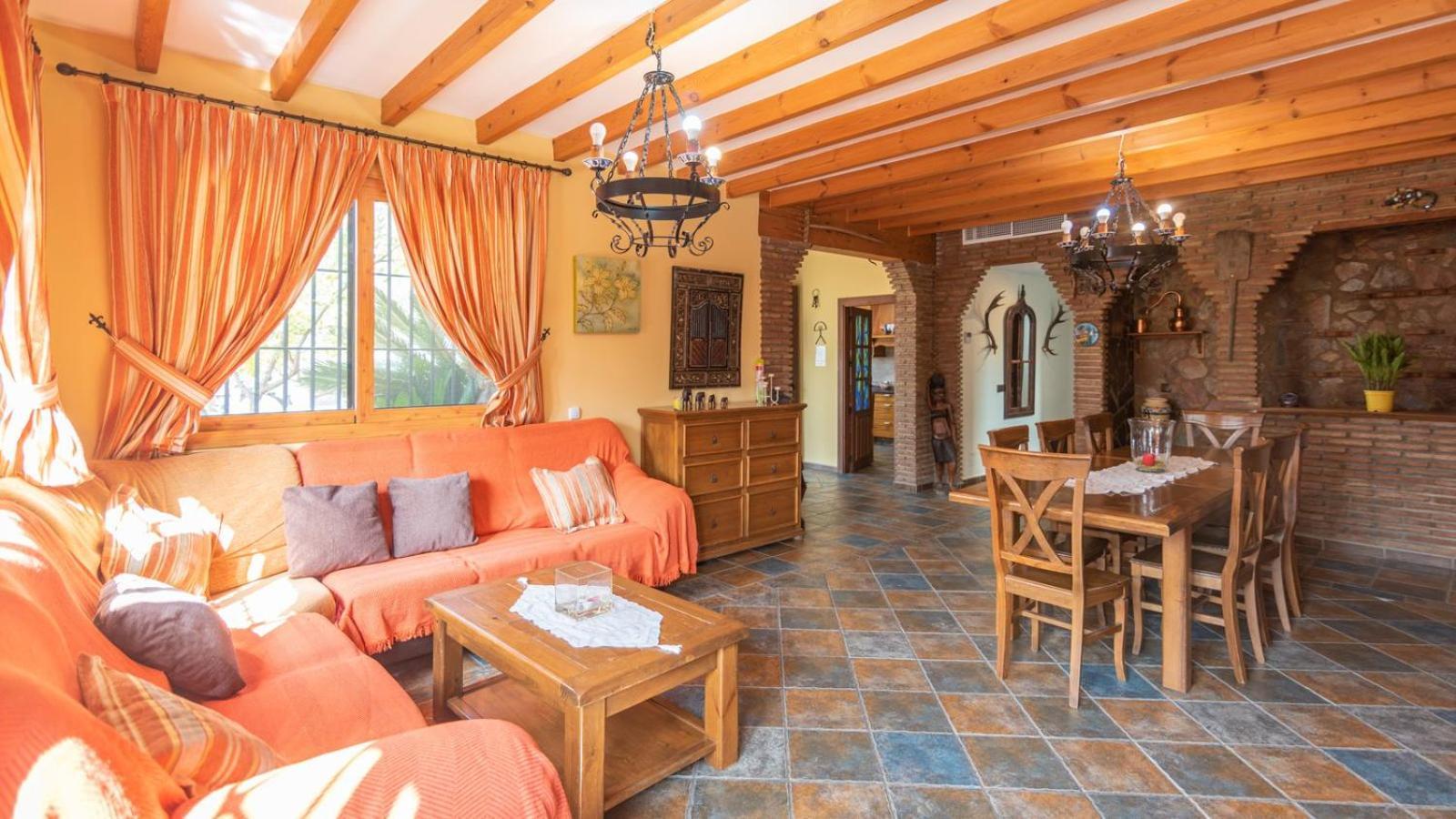 Villa Paraiso Andaluz Sedella By Ruralidays Экстерьер фото